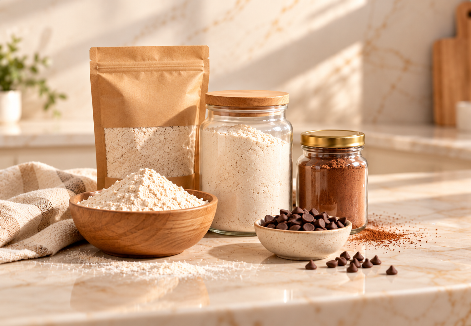 Healthy Flours & Baking Essentials